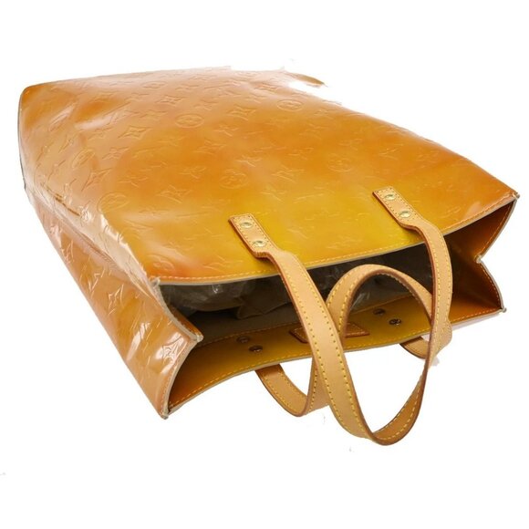 LOUIS VUITTON Read MM Hand Bag Monogram Vernis Patent Leather YW - Picture 6 of 14